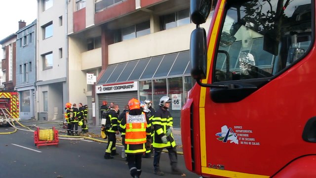 Arras : incendie résidence d'Artois