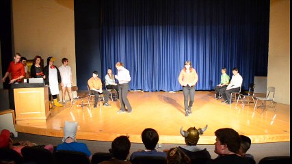 BrainWreck Improv: On stage, no one can hear you SCREAM! pt 1