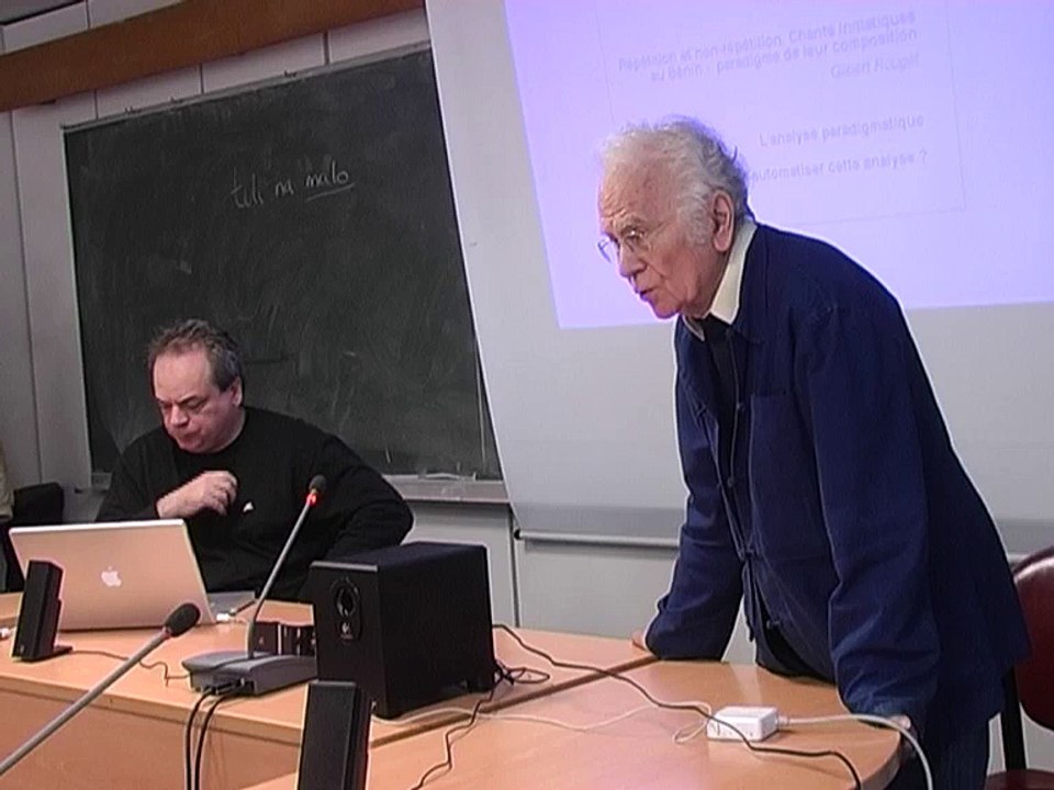 Gilbert Rouget, EHESS (1/5)