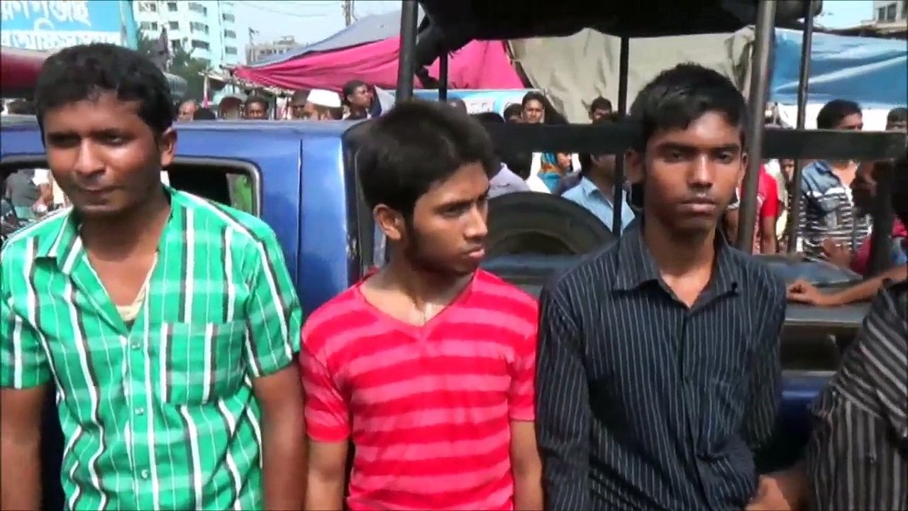 হরতালে নারায়ণগঞ্জে বাসে অগ্নিসংযোগ; ৬ শিবিরকর্মী আটক