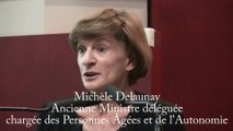 Michèle Delaunay, ancienne Ministre déléguée en charge des Personnes Âgées et de l'Autonomie - Impact démographique du vieillissement