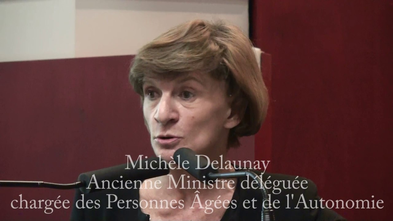 Michèle Delaunay, ancienne Ministre déléguée en charge des Personnes ägées et de l'Autonomie - Impact du vieillissement sur l'économie.