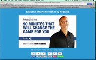 Robin Sharma interviews Tony Robbins on the economy   financial advice