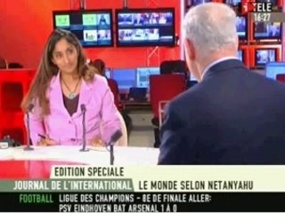 Pro Sarko iTele C+ Netanyahu