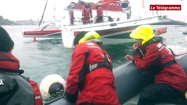 Route du Rhum - Destination Guadeloupe. Un homme seul, un travail d'équipe