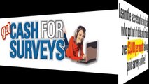 Get Cash For Surveys - $50 Bonus To New Affiliates! (view mobile)