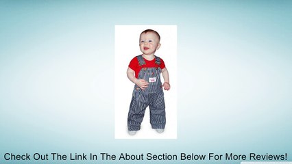 Round House Boys Striped Overalls Review