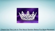 Bridal Wedding Party Pageant Crystal Medium Size Tiara Full Crown Review