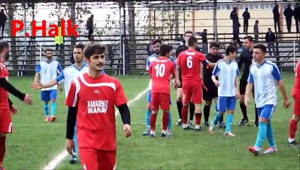 Olaylı Pamukovaspor-Hendek Gençlik maçı