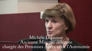 Michèle Delaunay, ancienne Ministre déléguée en charges des Personnes Âgées et de l'Autonomie - Le programme d'action lié à son projet de loi