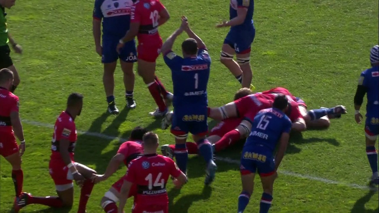 TOP14 - Toulon-Grenoble: Essai Bakkies Botha (TLN) - J10 - Saison 2014/2015