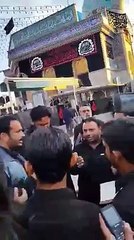 Ustad Allah yar rind 8th muharam 2014 at karbala