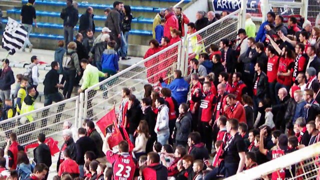 02/11/14 : FCN-SRFC : après match dans le parcage