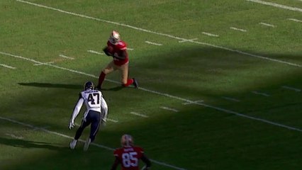 Colin Kaepernick 27-yard touchdown to Anquan Boldin
