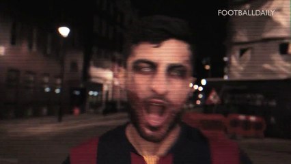 LUIS SUÁREZ ZOMBIE BITING PRANK!