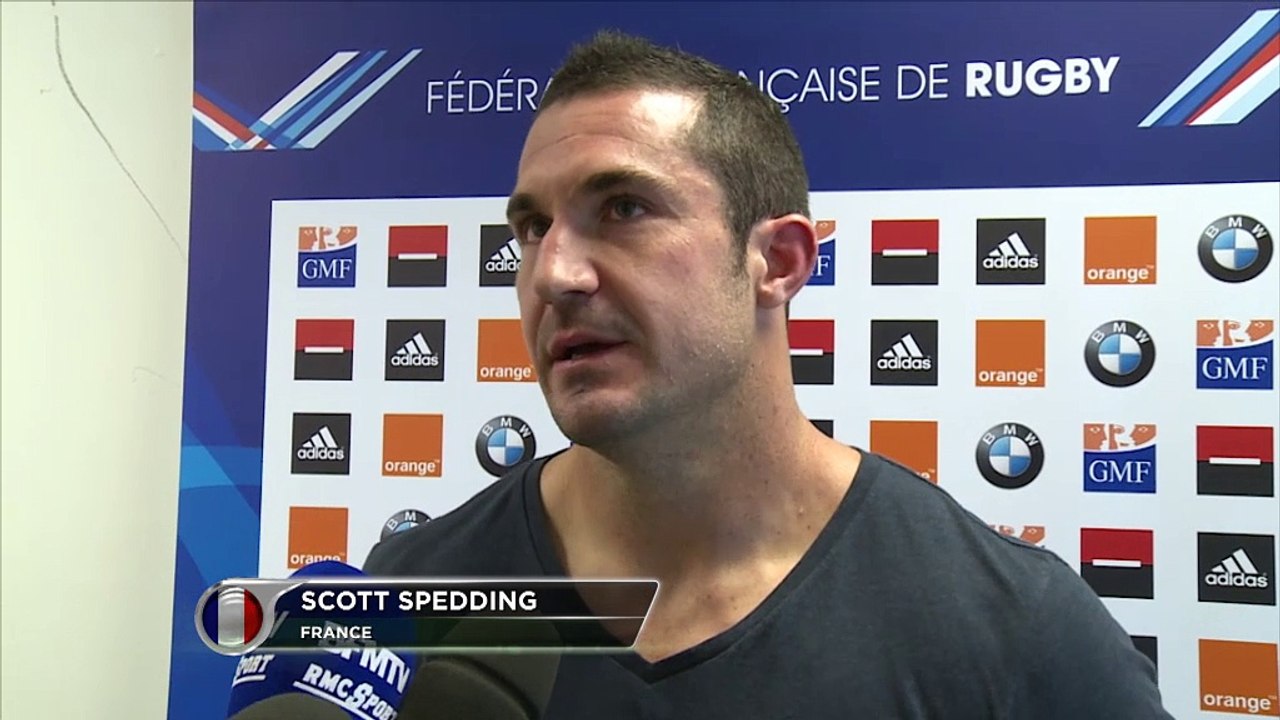 XV de France - Spedding : "On a pleuré"