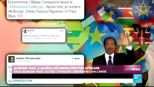WEB NEWS - Burkina Faso protests: An inspiring example for the African web