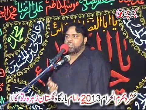 Majlis 9 muharam p 3 Shokat Raza Ashra 2014 Ratokala Sargodha