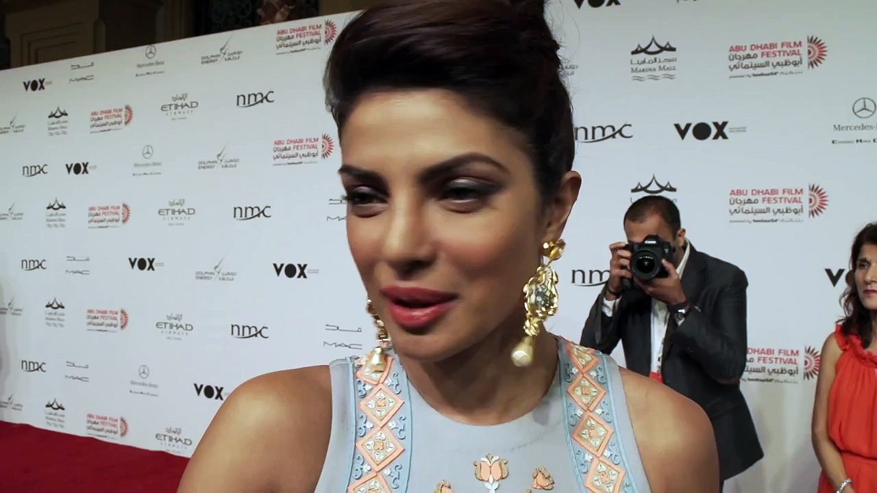 Priyanka Chopra on the red carpet at the Magic of Bollywood event