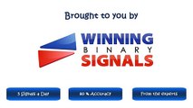 Best Binary Options Signals - For December 17th -- Winning Signals have 80% of Accuracy