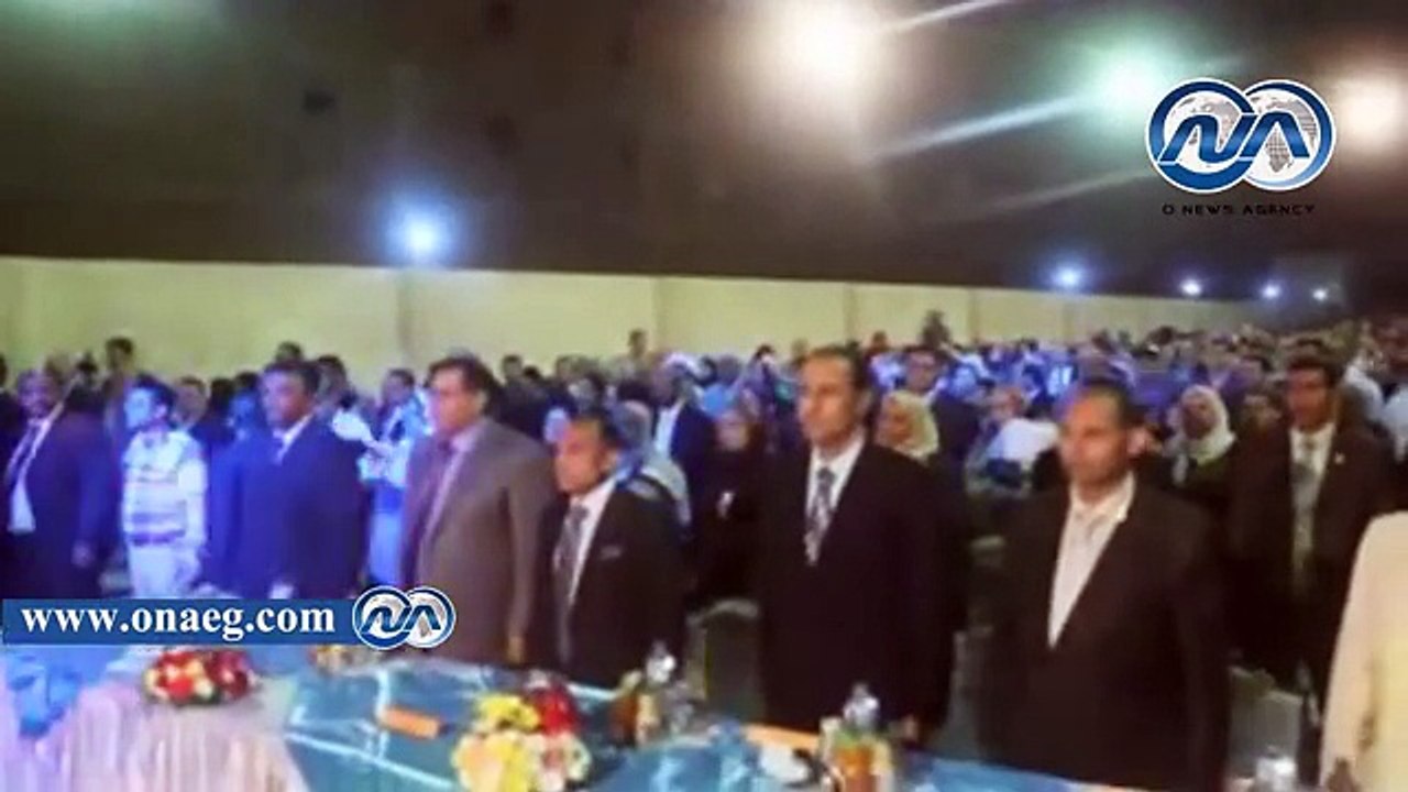 بالفيديو .. محافظ الفيوم يشهد حفل تكريم أسر الشهداء