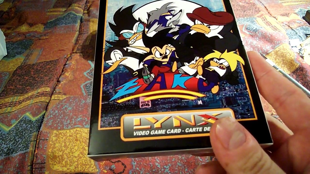 Zaku jeu nouvelle generation sur Atari Lynx