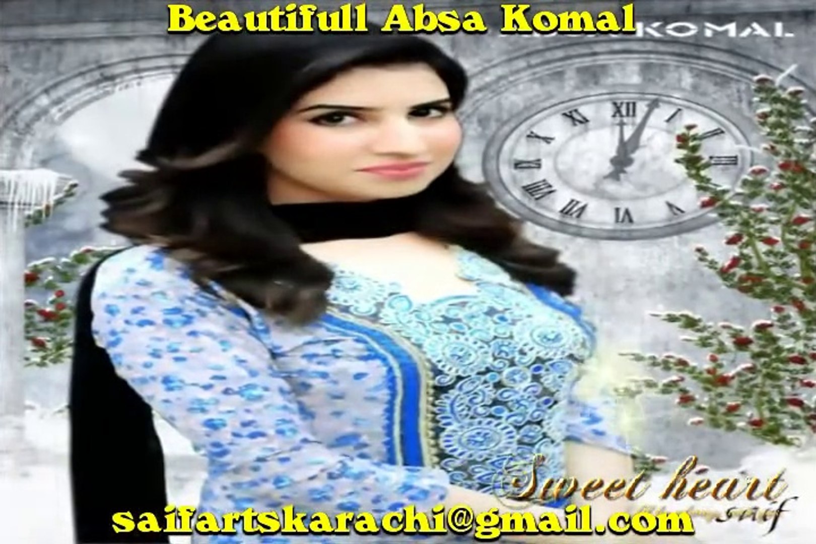 Absa Komal Beautifull Anchor GEO NEWS - YouTube - video Dailymotion