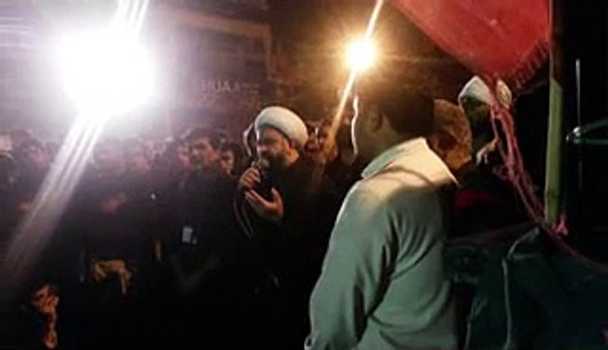 Muhammad Amin Shaheedi in D block Yadgar-e-Hussain Imambarga
