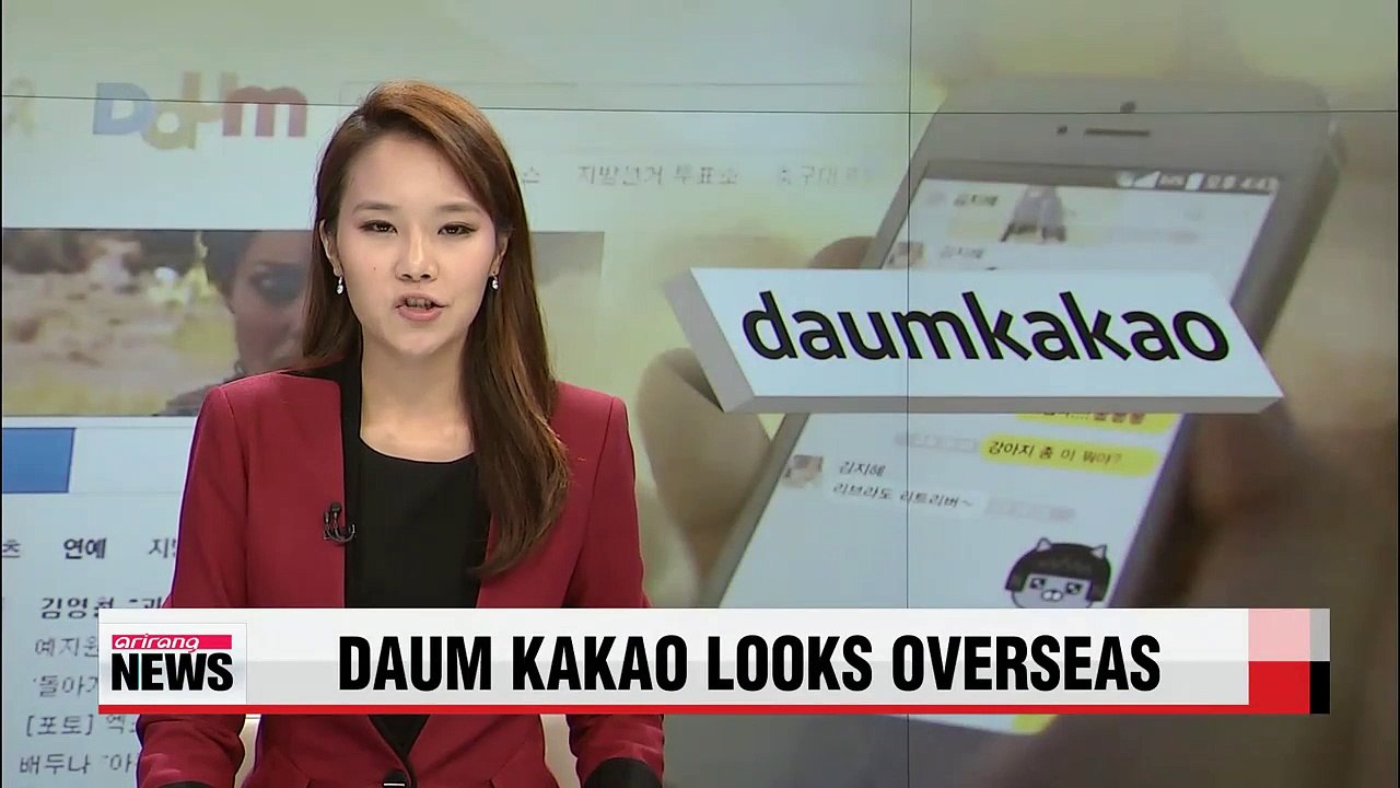 Powered by new services, Daum Kakao seeks success overseas