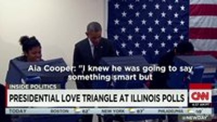 "A Man Warned Obama Don't Touch My Girlfriend"