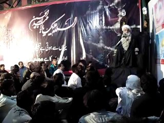 Day 08 Part 01 Muharram Ul Haram 1436 Bargah e Alamdar Panj Sarki Rawalpindi Speaker Allama Mohammad Ali Fazil