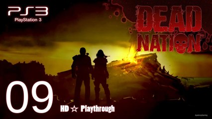 Dead Nation 【PS3】Co-op Pt.9 │ Harbor Docks