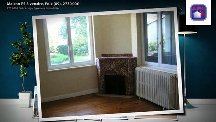 Maison F5 à vendre, Foix (09), 273000€