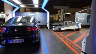 Airport DUS Serva automated robot parking system