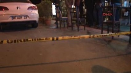 Restoran Çıkışı Kurşun Yağmuru Kamerada