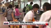 Europe picked as top place of travel for working Koreans