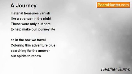 Heather Burns - A Journey