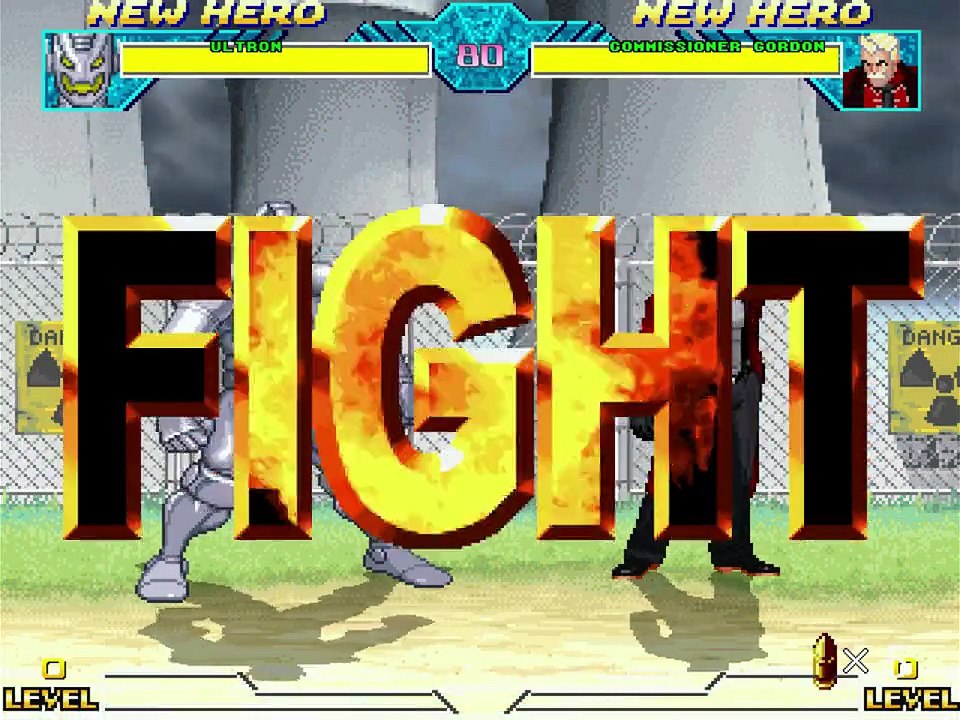 Comic Book Character VS Comic Book Character In A DC VS Marvel MUGEN Match / Battle / Fight