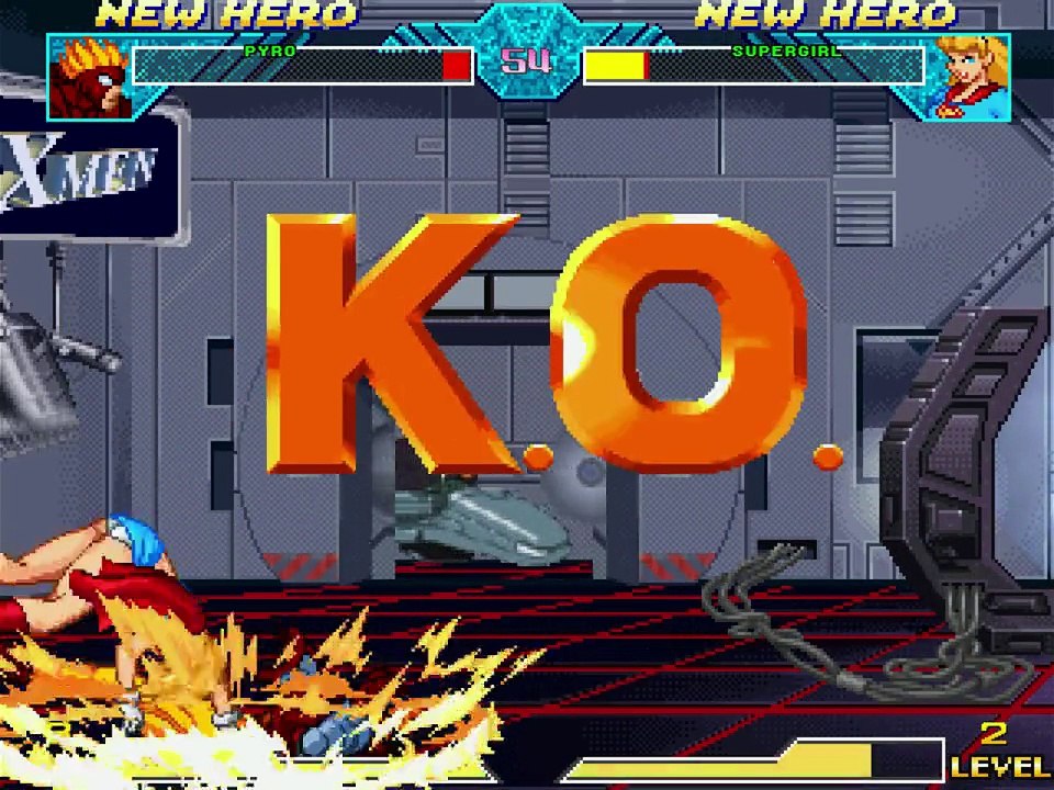 Comic Book Character VS Comic Book Character In A DC VS Marvel MUGEN Match / Battle / Fight