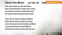 Lee Mack - About the Bone     xx xxx xx    Improvisation 10 31 2014  xx   Original 03 27 2005
