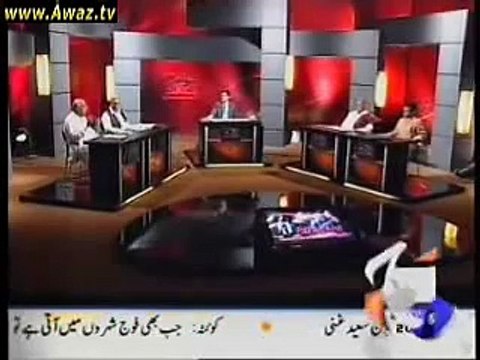 Brave Leader Ayaz Latif Palijo on Geo TV Awaam Ki Adaalat ,12th June 2011