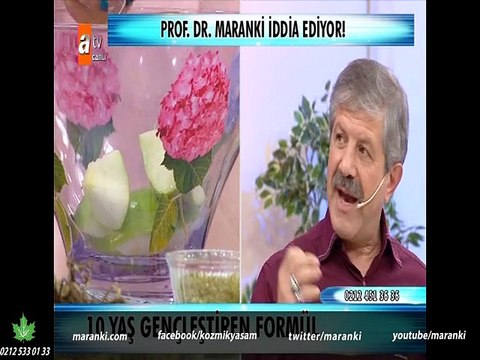 Ahmet MARANKİ Bebeklere kozmik mamayı,10 yaş gençleştiren Detoks formülünü ,Zeytin yağını anlatıyor