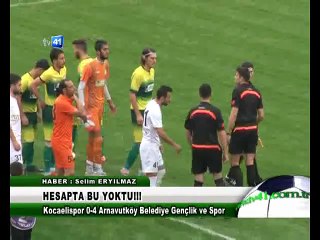 TV41 KOCAELİSPOR 0-4 ARNAVUTKÖY BELEDİYE GENÇLİK VE SPOR