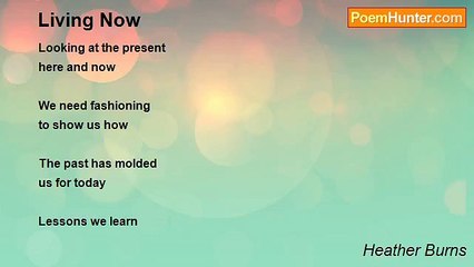 Heather Burns - Living Now