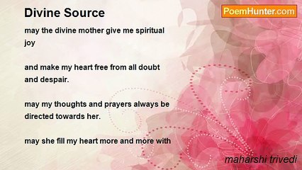 maharshi trivedi - Divine Source