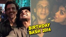 Shahrukh Khan Birthday Bash 2014 : Deepika Padukone, Hrithik Roshan, Ranveer Singh