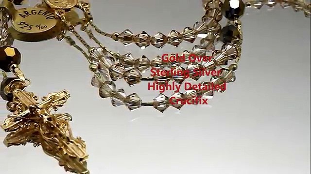 Crystallized by Swarovski Crystal Beads Rosary