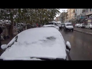 Van beyaza büründü