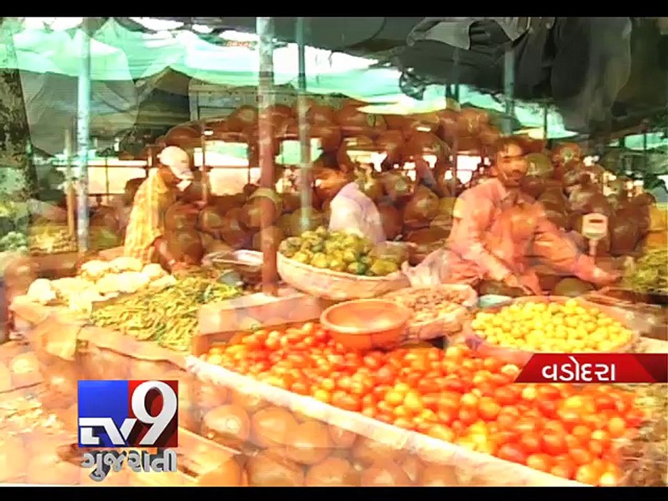 Vadodara consumers rejoice as veggie prices plunge - Tv9 Gujarati