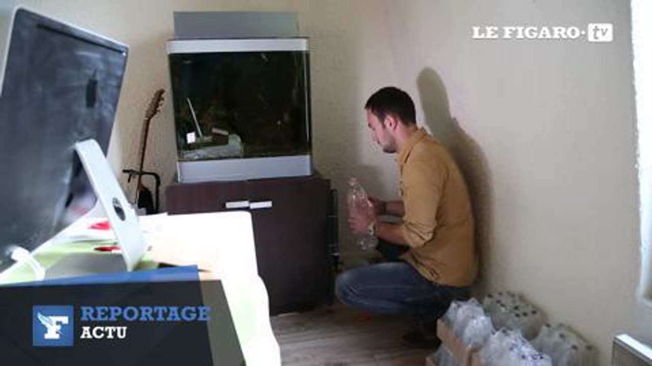 À 24 ans, il vend de l'eau de la Seine en bouteille